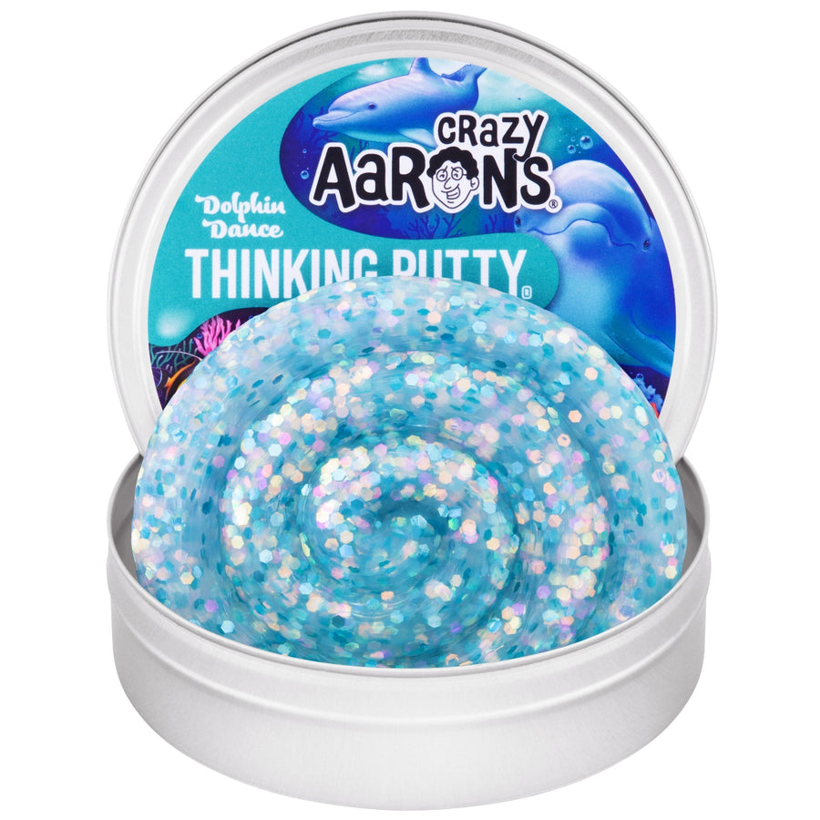 Dolphin Dance - 3.5" Thinking Putty Tin H3