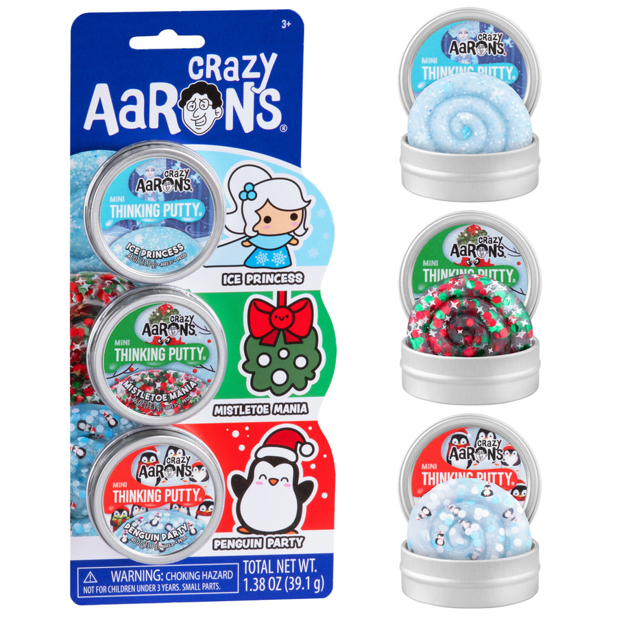 Christmas 2" Fidget Three Pack U5